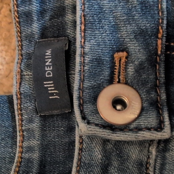 J.Jill High Rise Full Leg Jeans Size 18 - Picture 2 of 9